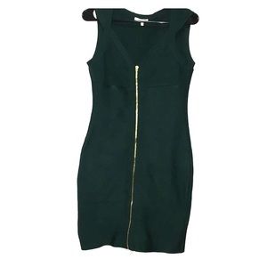 Dark Green Bandage Dress